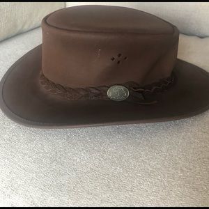 Australian Leather Hat